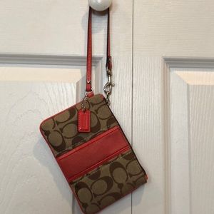 Coach wristlet